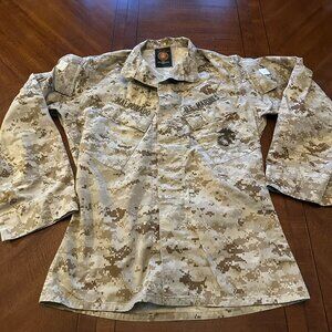 USMC Desert MARPAT Combat Blouse EA Industries SM-REG